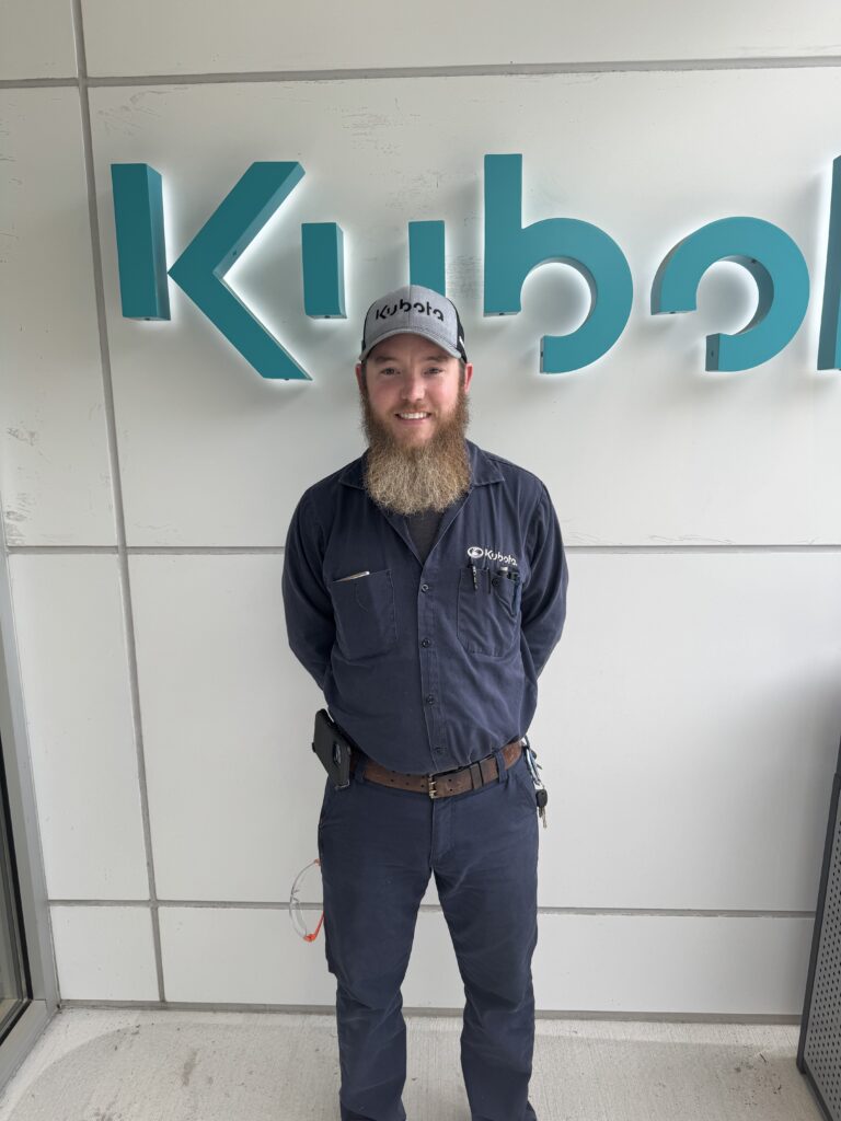Eric Ramey, Kubota Manufacturing of America Supervisor